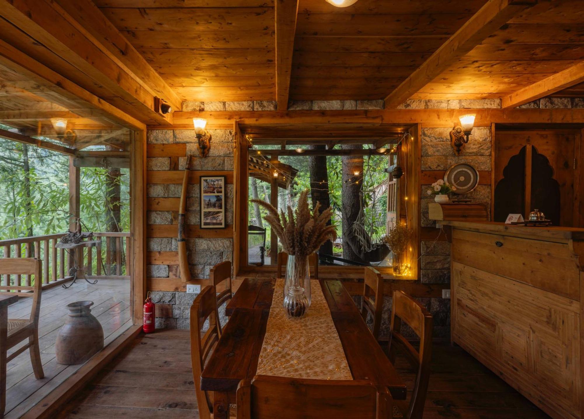 Kudrat - A Boutique Homestay- Tirthan Valley Gushaini Exterior photo